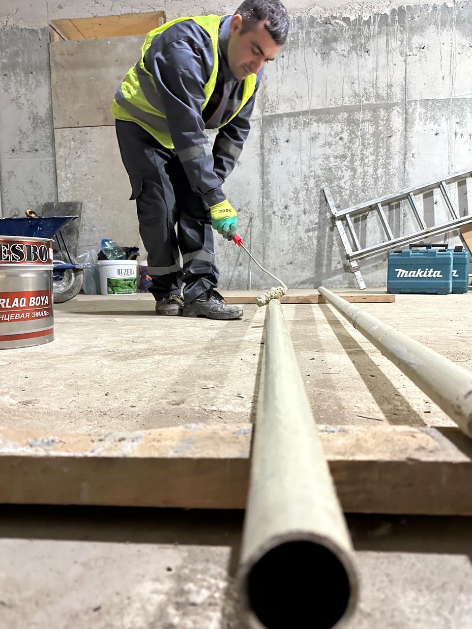 Müəssisəmizin əməkdaşları, Zığ qəsəbəsində Hündürmərtəbəli yeni Yaşayış Binalarının Qazlaşdırılması işini uğurla başa çatdırmışdır…